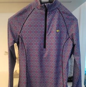 ⛳️Masters Peter Millar Qrt zip long sleeve